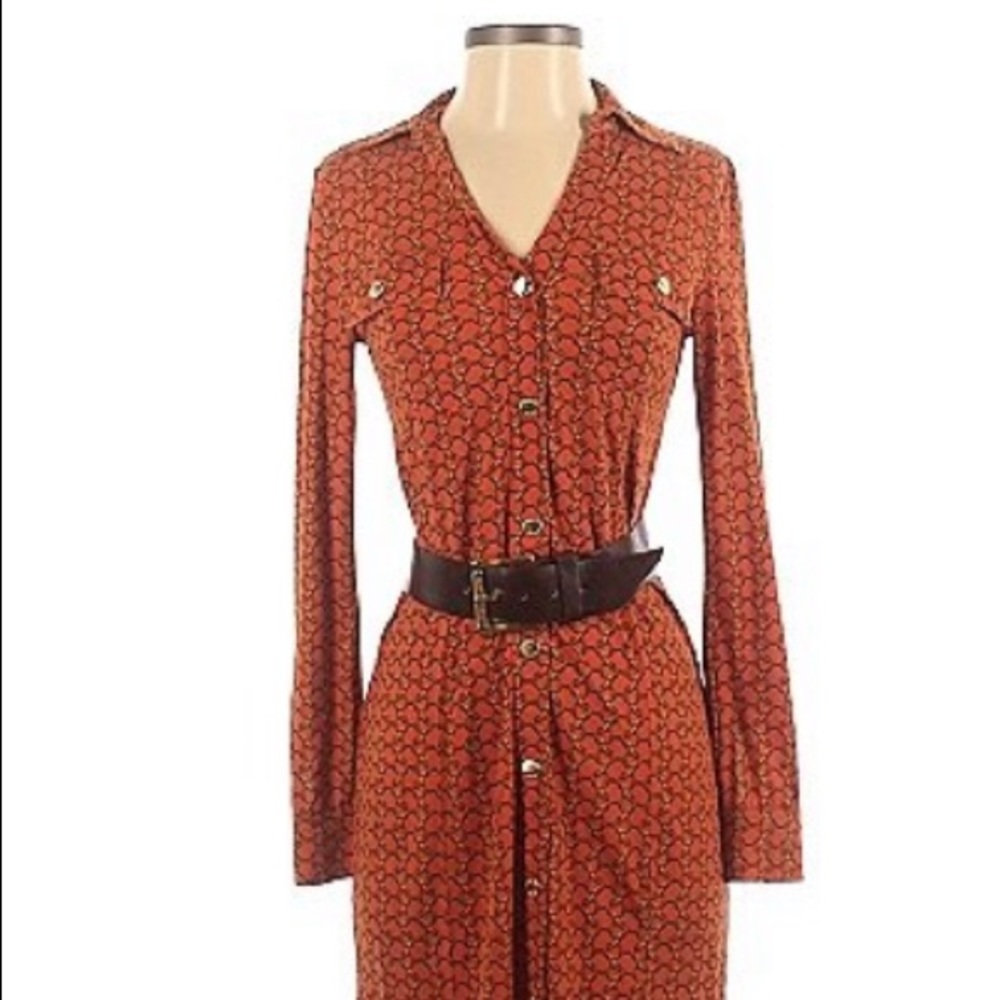 Michal Kors snap front cocktail dress